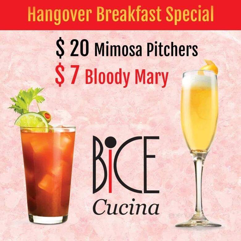 BiCE Cucina - Miami Beach, FL menu_pic