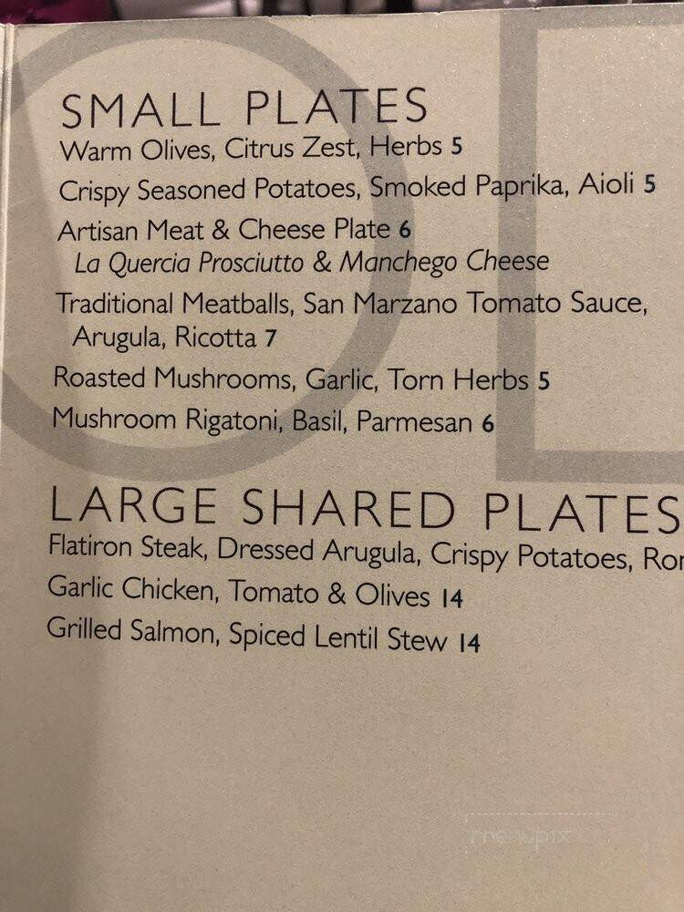 AC Bar and Lounge - El Segundo, CA menu_pic