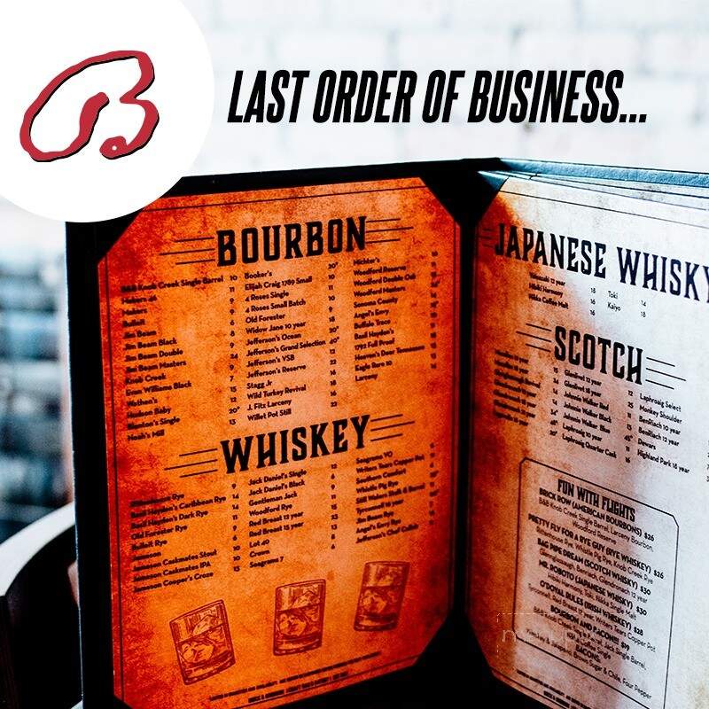 Brick & Bourbon - St. Cloud, MN menu_pic