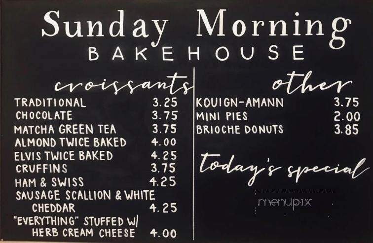 Sunday Morning Bakehouse - North Bethesda, MD