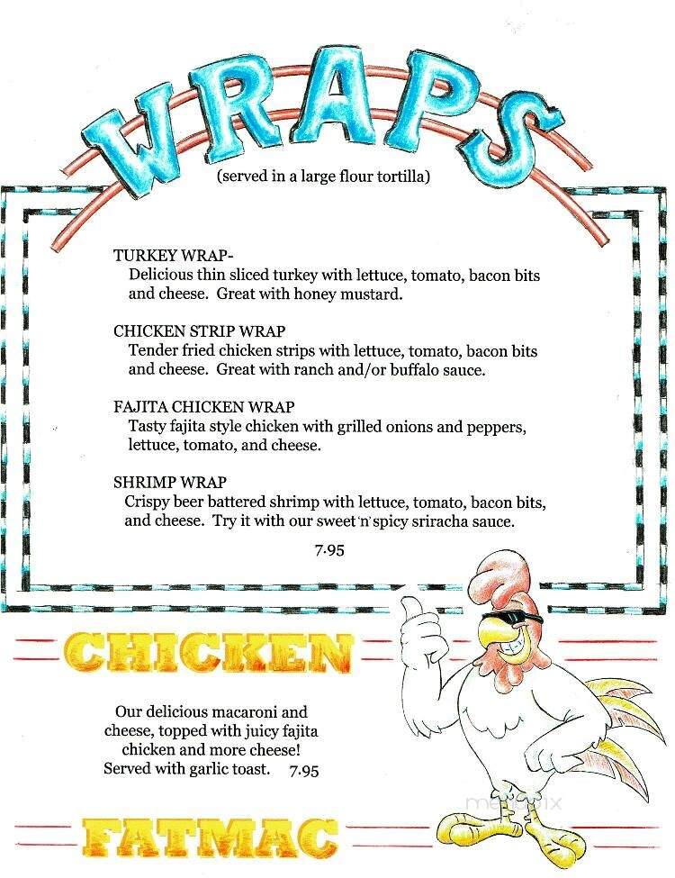 Silver Bell Restaurant - Wadesville, IN menu_pic