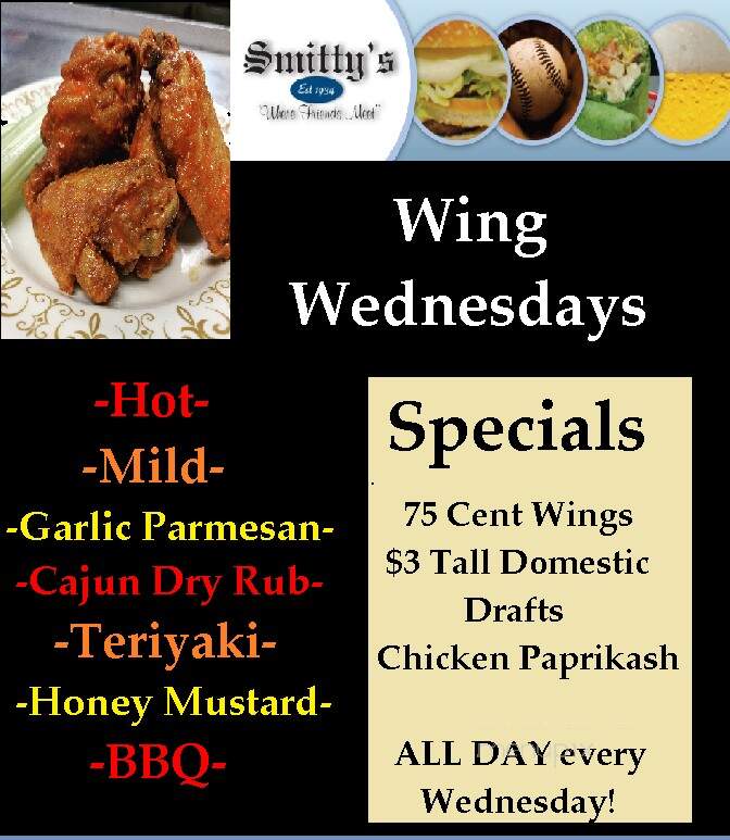Smitty's Place - Elyria, OH menu_pic