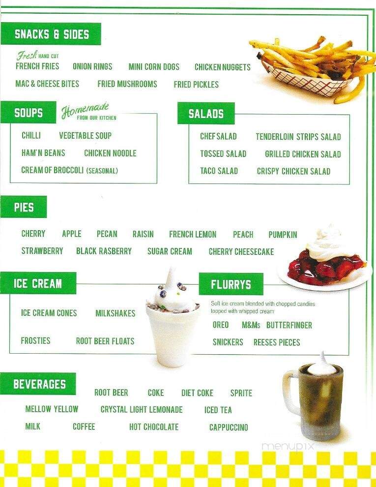 Willow - Celina, OH menu_pic