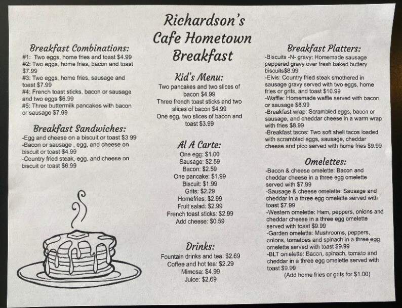 Richardson's Cafe - Mathews, VA