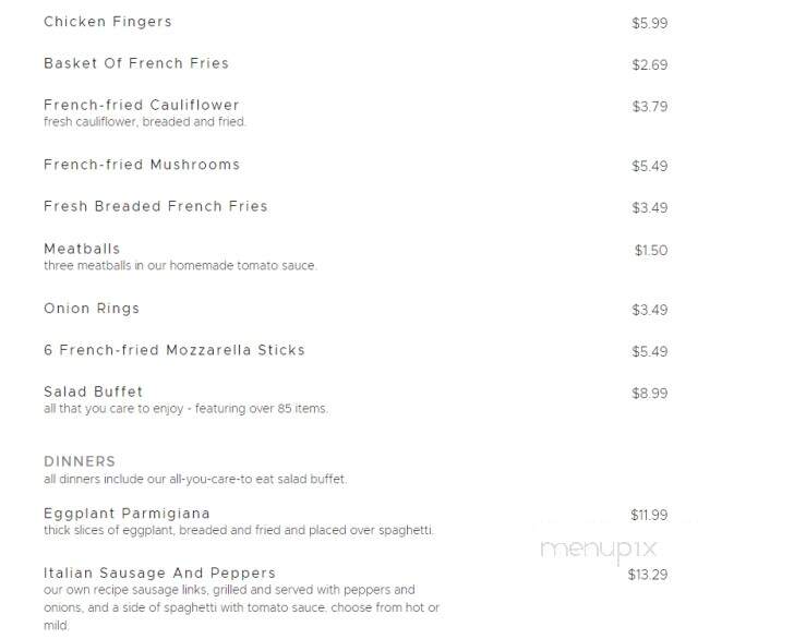 Lembos Italian Restaurant - Akron, OH menu_pic