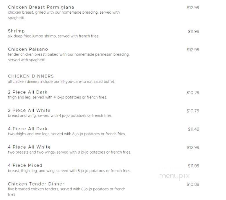 Lembos Italian Restaurant - Akron, OH menu_pic