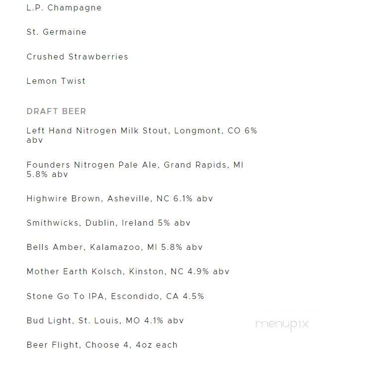 Bowery - Franklin, NC menu_pic