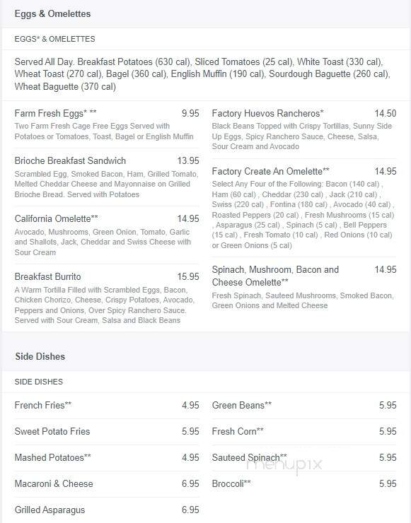 Naples Cheesecake Co. - Naples, FL menu_pic