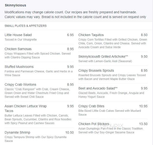 Naples Cheesecake Co. - Naples, FL menu_pic