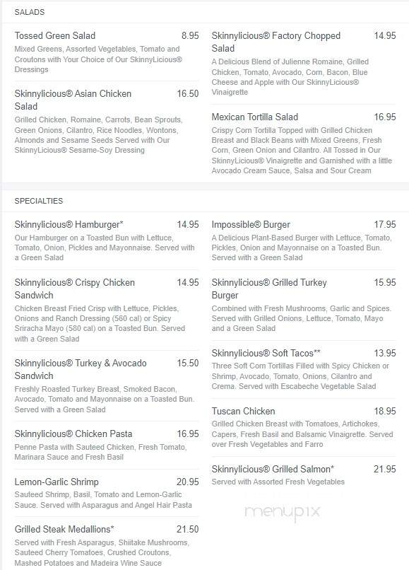 Naples Cheesecake Co. - Naples, FL menu_pic