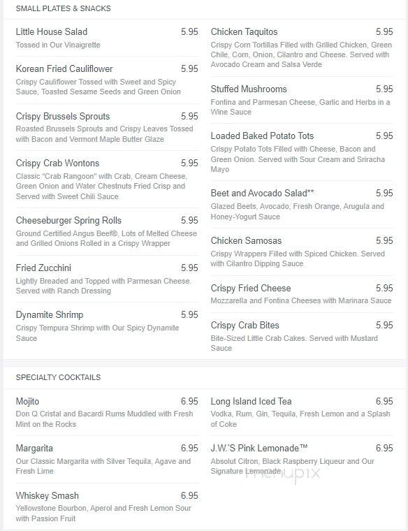 Naples Cheesecake Co. - Naples, FL menu_pic