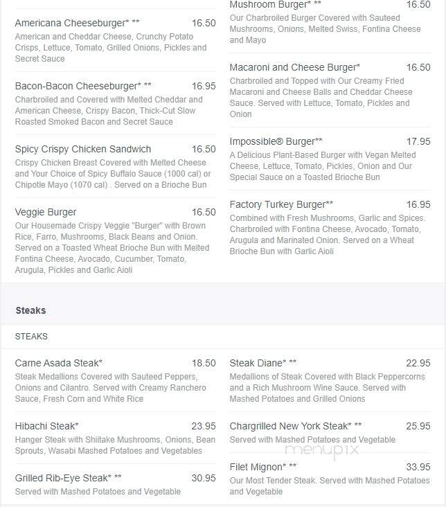 Naples Cheesecake Co. - Naples, FL menu_pic