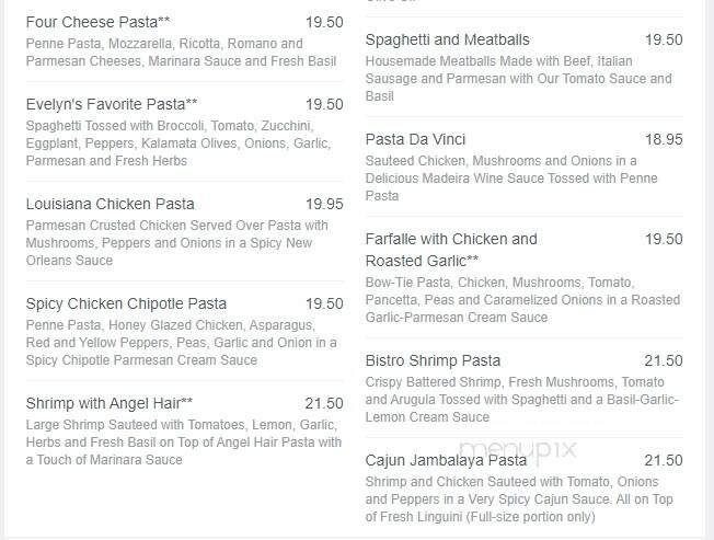 Naples Cheesecake Co. - Naples, FL menu_pic