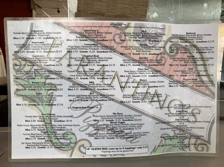 Tarantino's Pizzeria - Billings, MT menu_pic