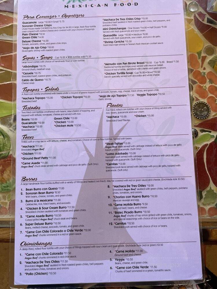 Teresa's Mosaic Cafe - Tucson, AZ