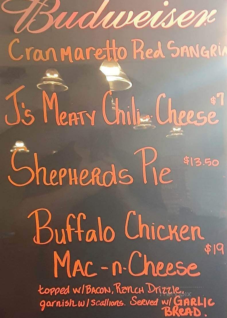 J's Corner Restaurant & Lounge - Gorham, NH menu_pic
