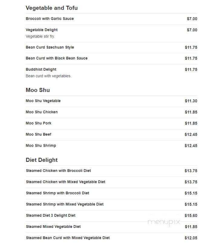 Hop-Shing Kitchen - Long Branch, NJ menu_pic