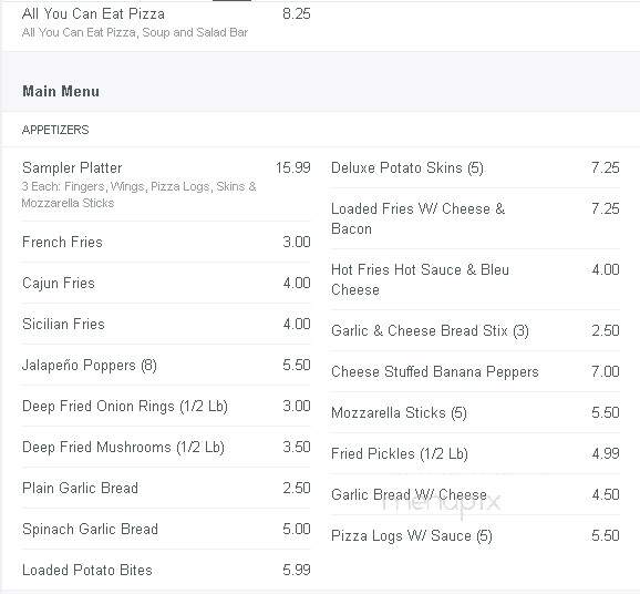 La Hacienda Brighton - Tonawanda, NY menu_pic