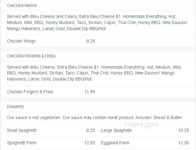 La Hacienda Brighton - Tonawanda, NY menu_pic