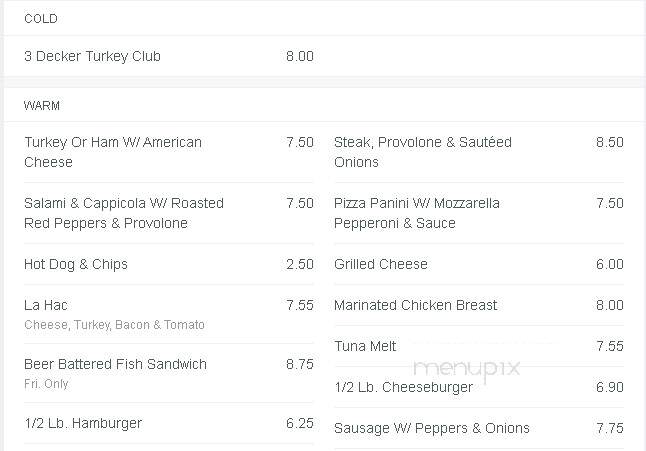 La Hacienda Brighton - Tonawanda, NY menu_pic