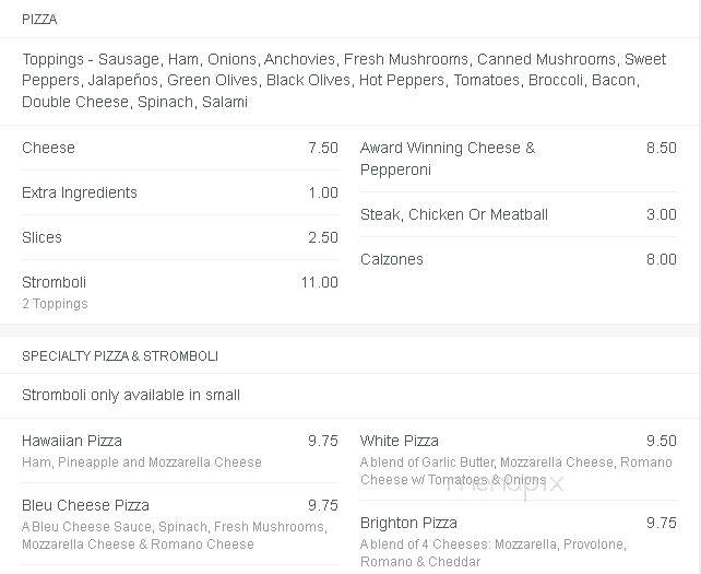 La Hacienda Brighton - Tonawanda, NY menu_pic
