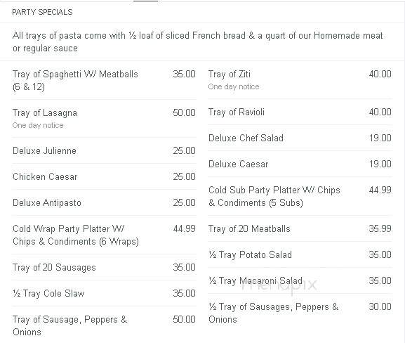 La Hacienda Brighton - Tonawanda, NY menu_pic