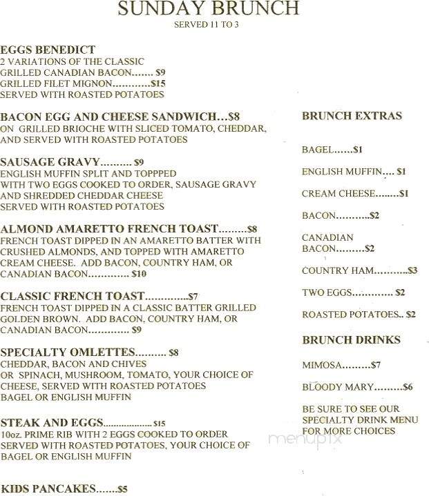 I J Canns American Grille - Winchester, VA menu_pic