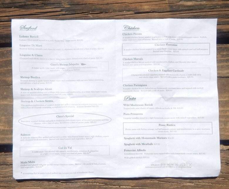 Rinos Restaurant - Trinidad, CO menu_pic