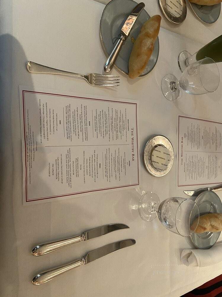The Whitby Bar and Restaurant - New York, NY menu_pic