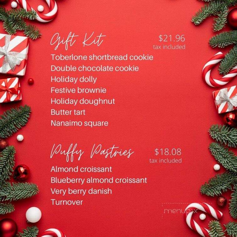 Main Street Bakehouse - Whitchurch-Stouffville, ON menu_pic