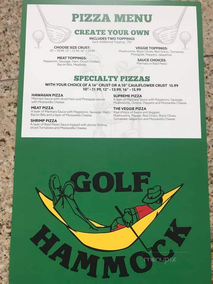 Golf Hammock Bar & Grill - Sebring, FL