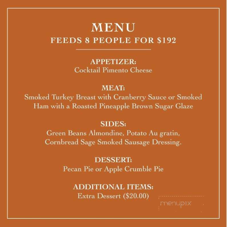 St Augustine Fish Camp - St Augustine, FL menu_pic