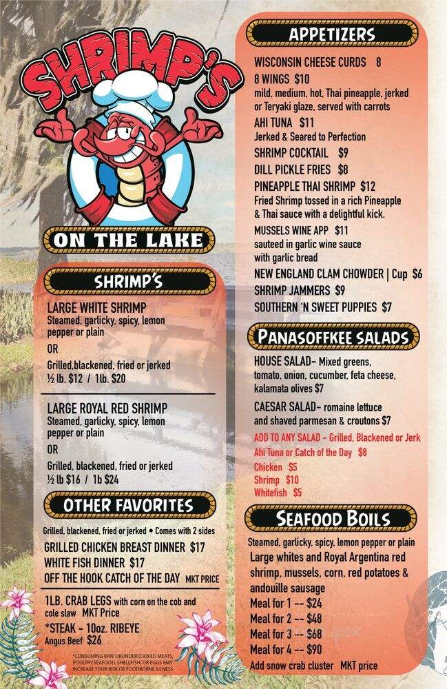 Shrimp's On the Lake - Lake Panasoffkee, FL