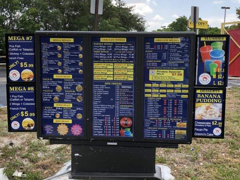 Pirate Hook Seafood and Chicken - Fort Myers, FL menu_pic