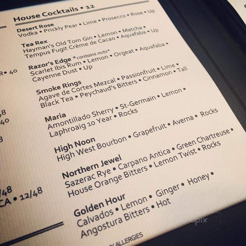 The Regent Lounge - Ithaca, NY menu_pic