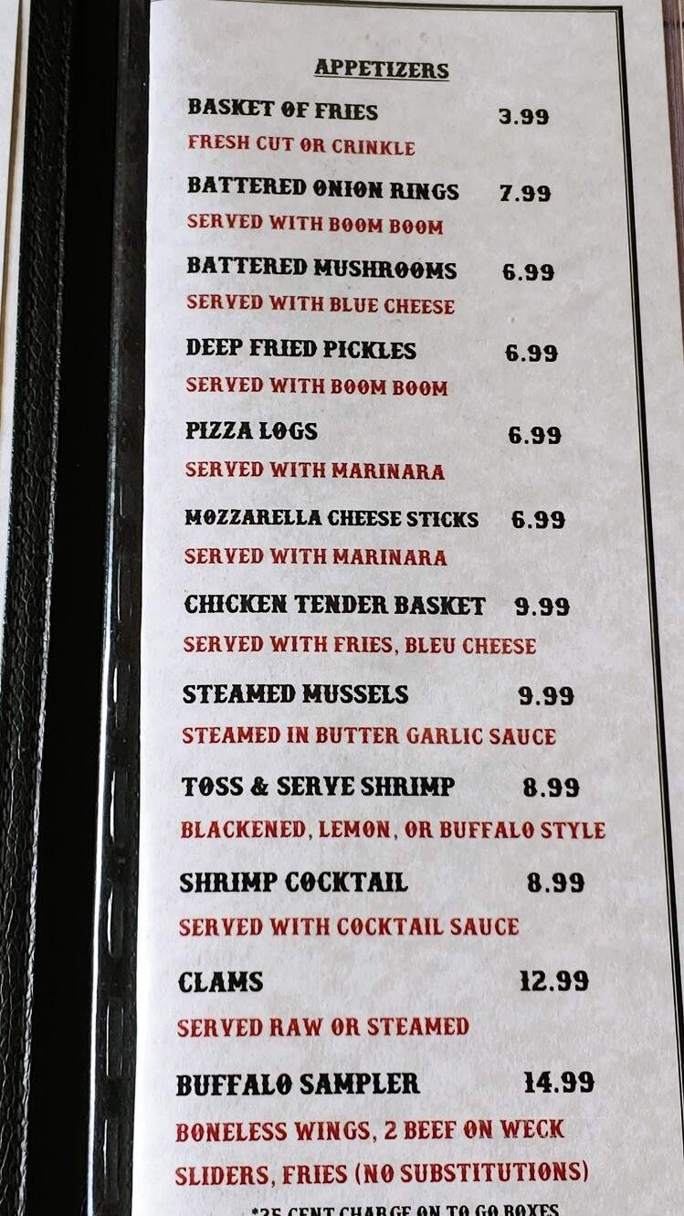 Stockton Grill - Stockton, NY menu_pic