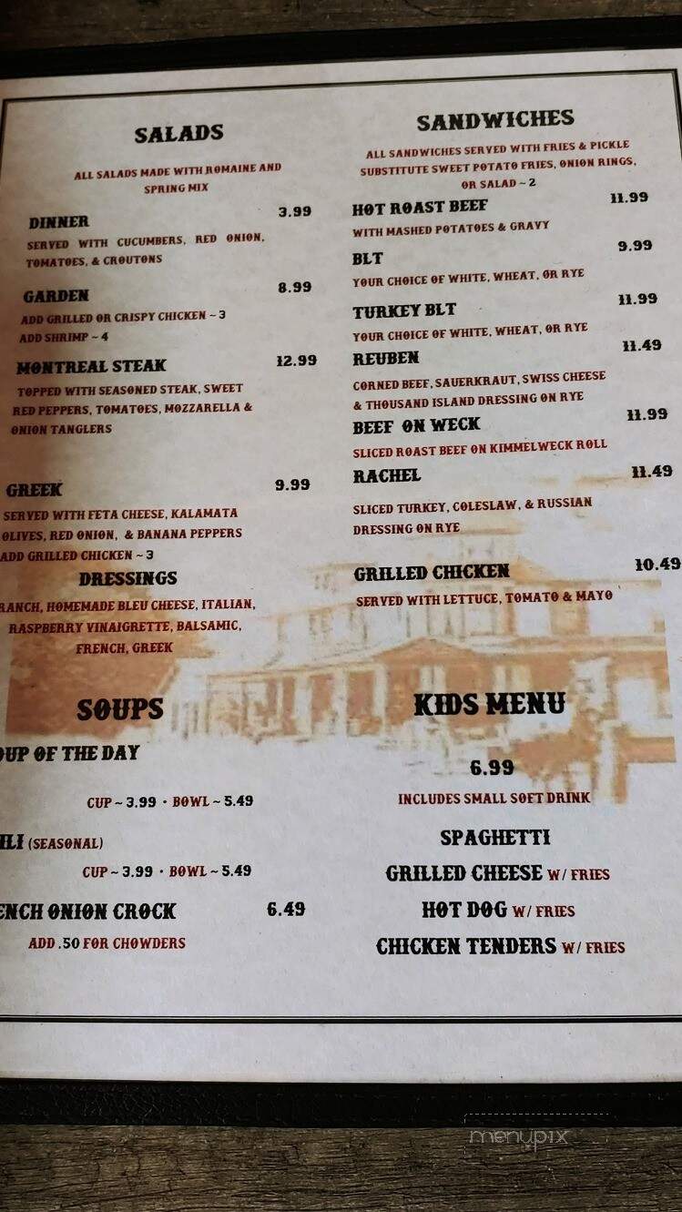 Stockton Grill - Stockton, NY menu_pic