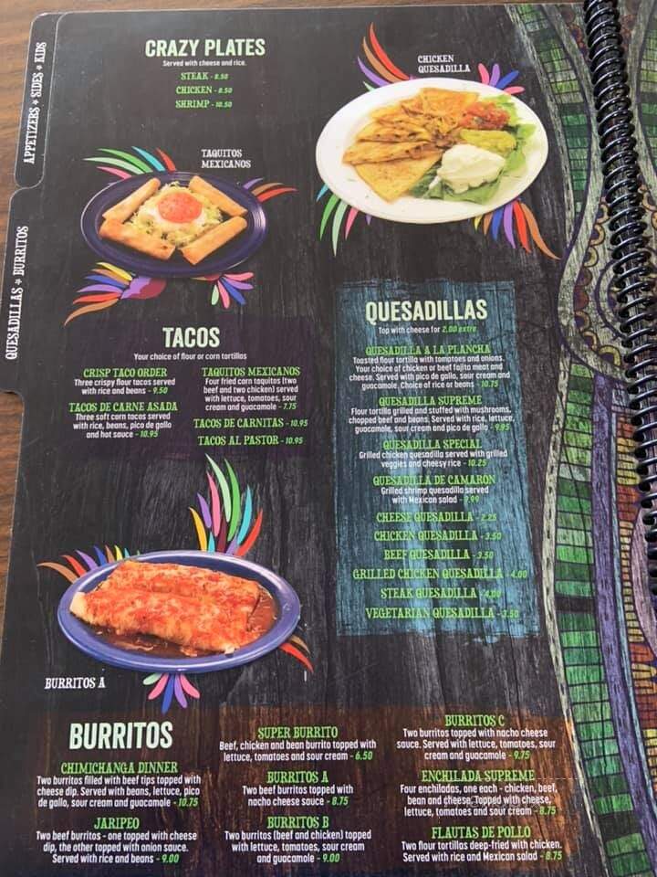 Mi Sombrero - Hazlehurst, GA menu_pic