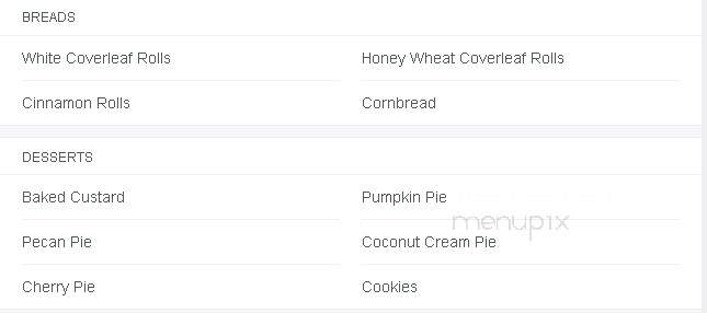 MCL Restaurant and Bakery - Speedway, IN menu_pic