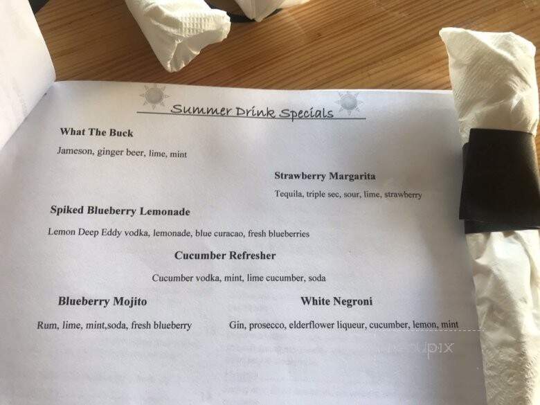 Woodcock Brothers Brewery - Wilson, NY menu_pic