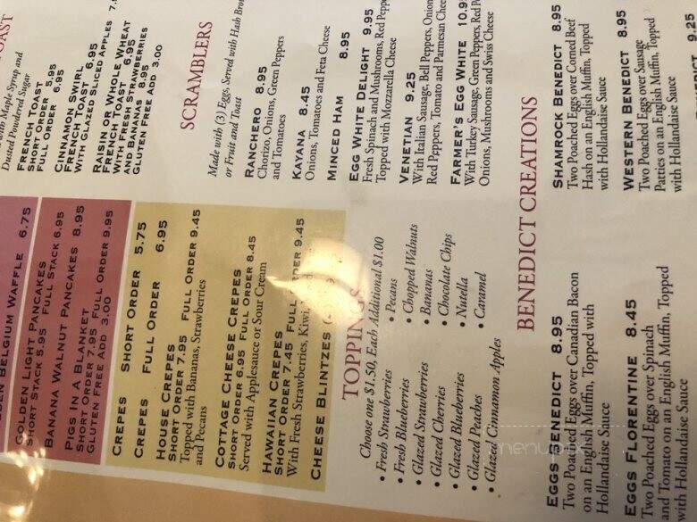 Hi-View Restaurant - Villa Park, IL menu_pic