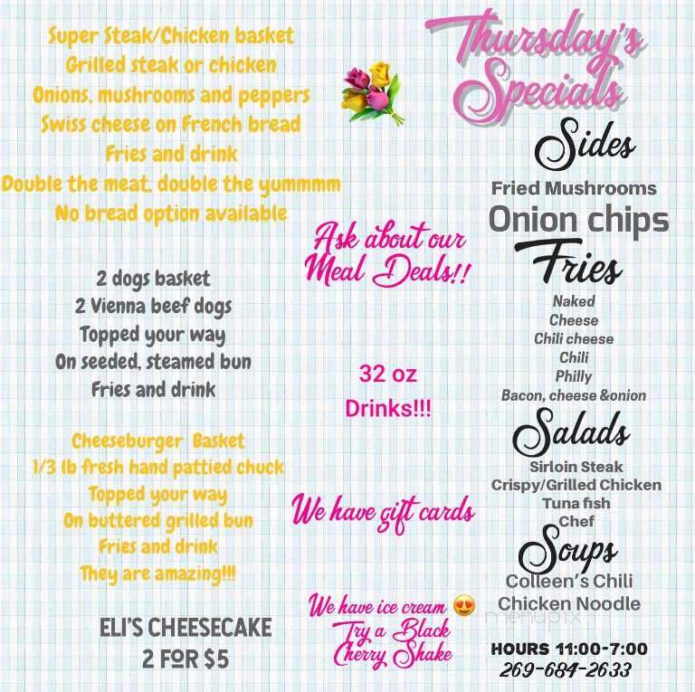 Hot-Dog Plus - Niles, MI menu_pic