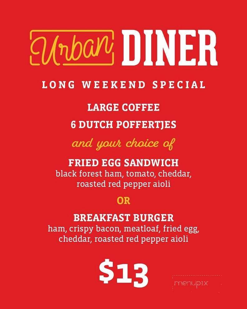 Urban Diner - Edmonton, AB
