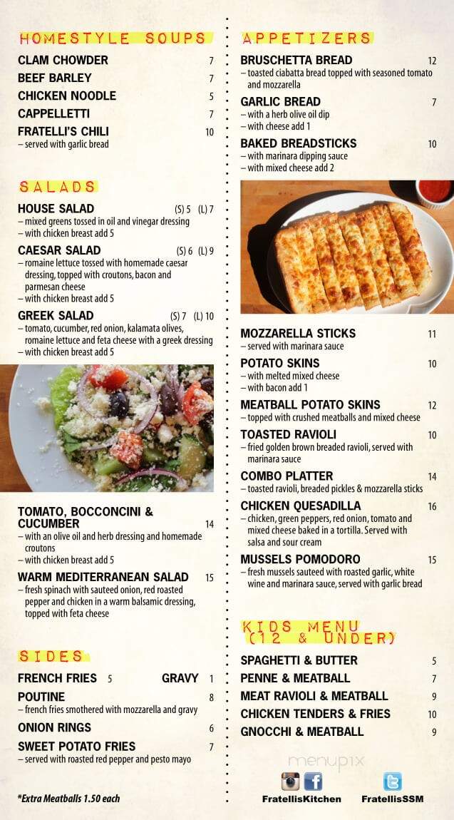 Fratellis Kitchen - Sault Ste Marie, ON