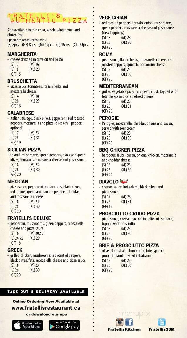 Fratellis Kitchen - Sault Ste Marie, ON