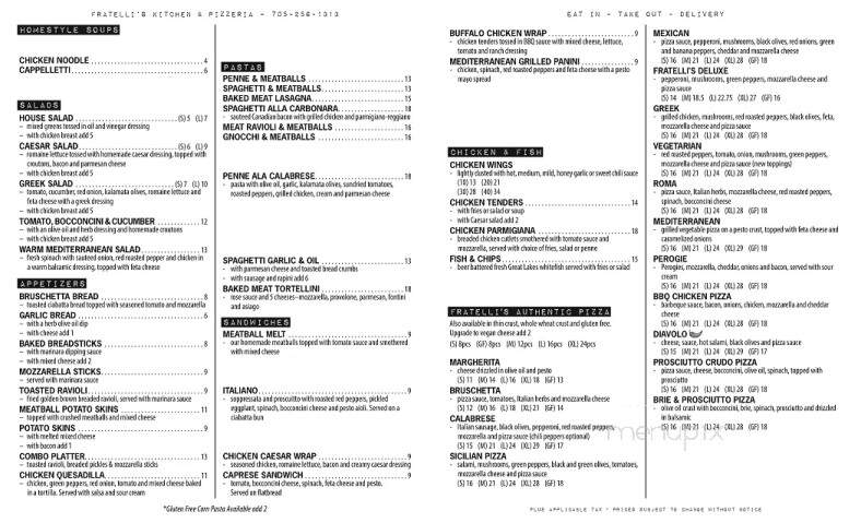 Fratellis Kitchen - Sault Ste Marie, ON