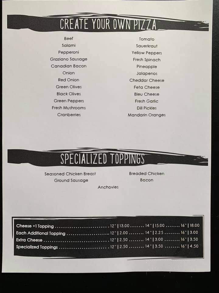 Papa Georgio's - Colfax, IA menu_pic