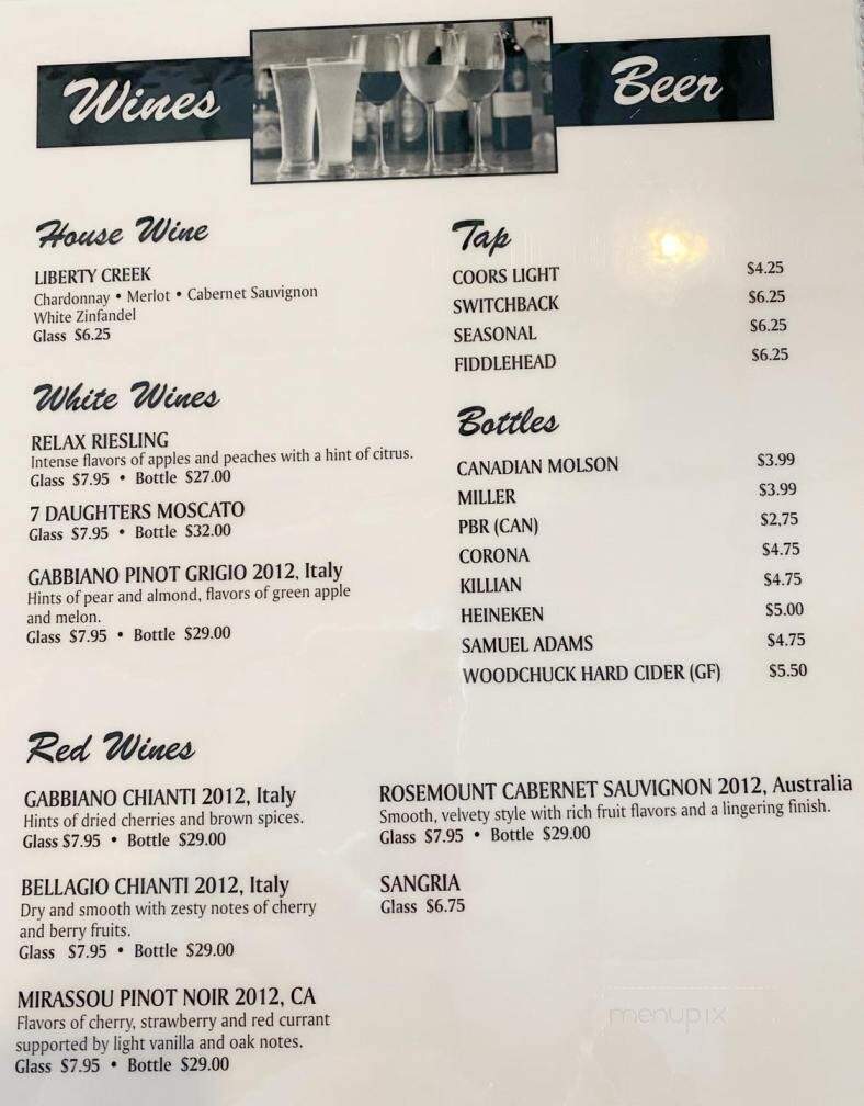 Angelo's Pizza & Grill - Rouses Point, NY menu_pic