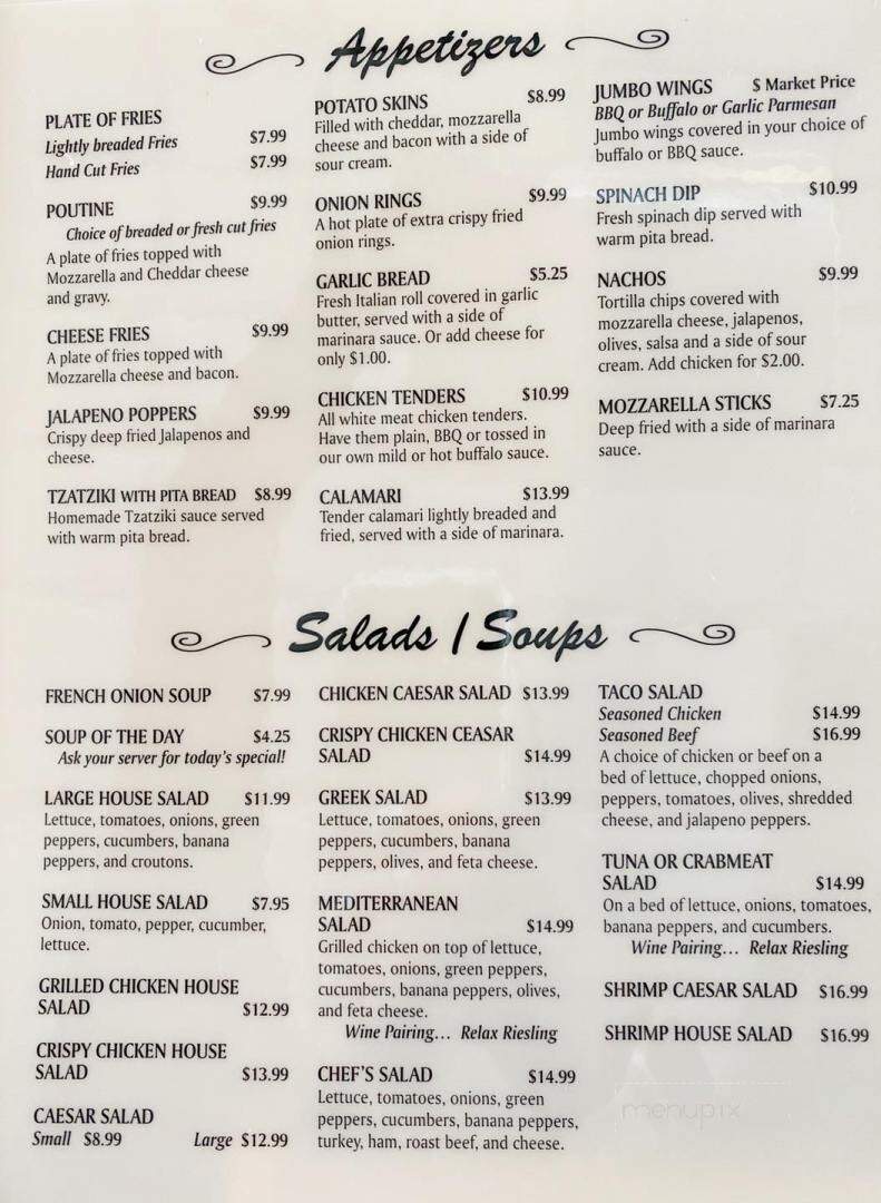 Angelo's Pizza & Grill - Rouses Point, NY menu_pic