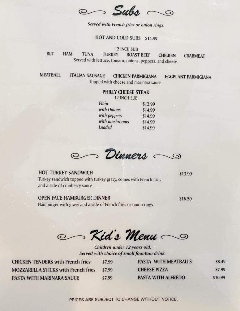 Angelo's Pizza & Grill - Rouses Point, NY menu_pic